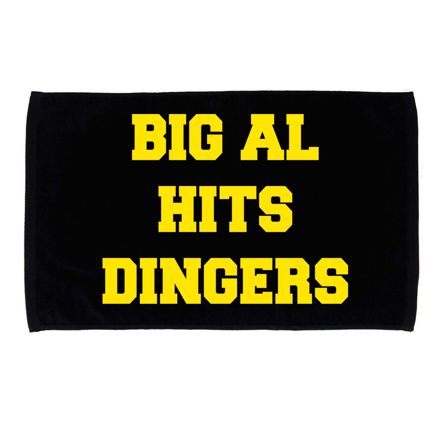 Big Al Hits Dingers Baseball Microfiber Hand Towel