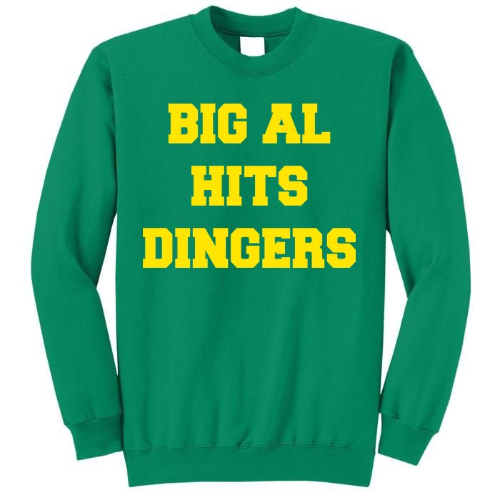 Big Al Hits Dingers Baseball Sweatshirt