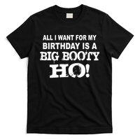 Big Booty Ho For My Birthday T-Shirt