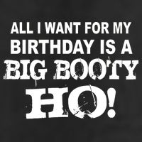 Big Booty Ho For My Birthday Adult Drive Performance Visor