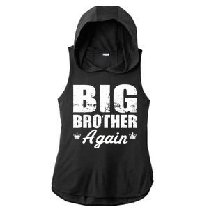 Big Brother Again Ladies PosiCharge Tri-Blend Wicking Draft Hoodie Tank