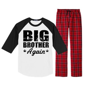 Big Brother Again Raglan Sleeve Pajama Set