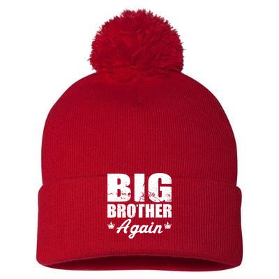 Big Brother Again Pom Pom 12in Knit Beanie