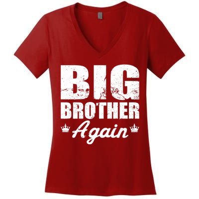 Big Brother Again Women's V-Neck T-Shirt
