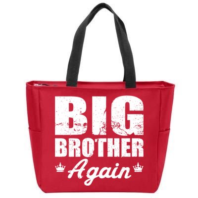Big Brother Again Zip Tote Bag