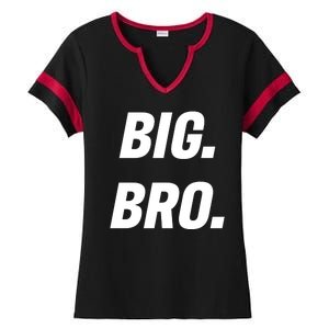 Big Brother Announcement Ladies Halftime Notch Neck Tee