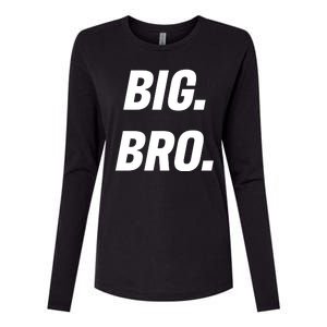 Big Brother Announcement Womens Cotton Relaxed Long Sleeve T-Shirt