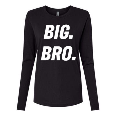 Big Brother Announcement Womens Cotton Relaxed Long Sleeve T-Shirt