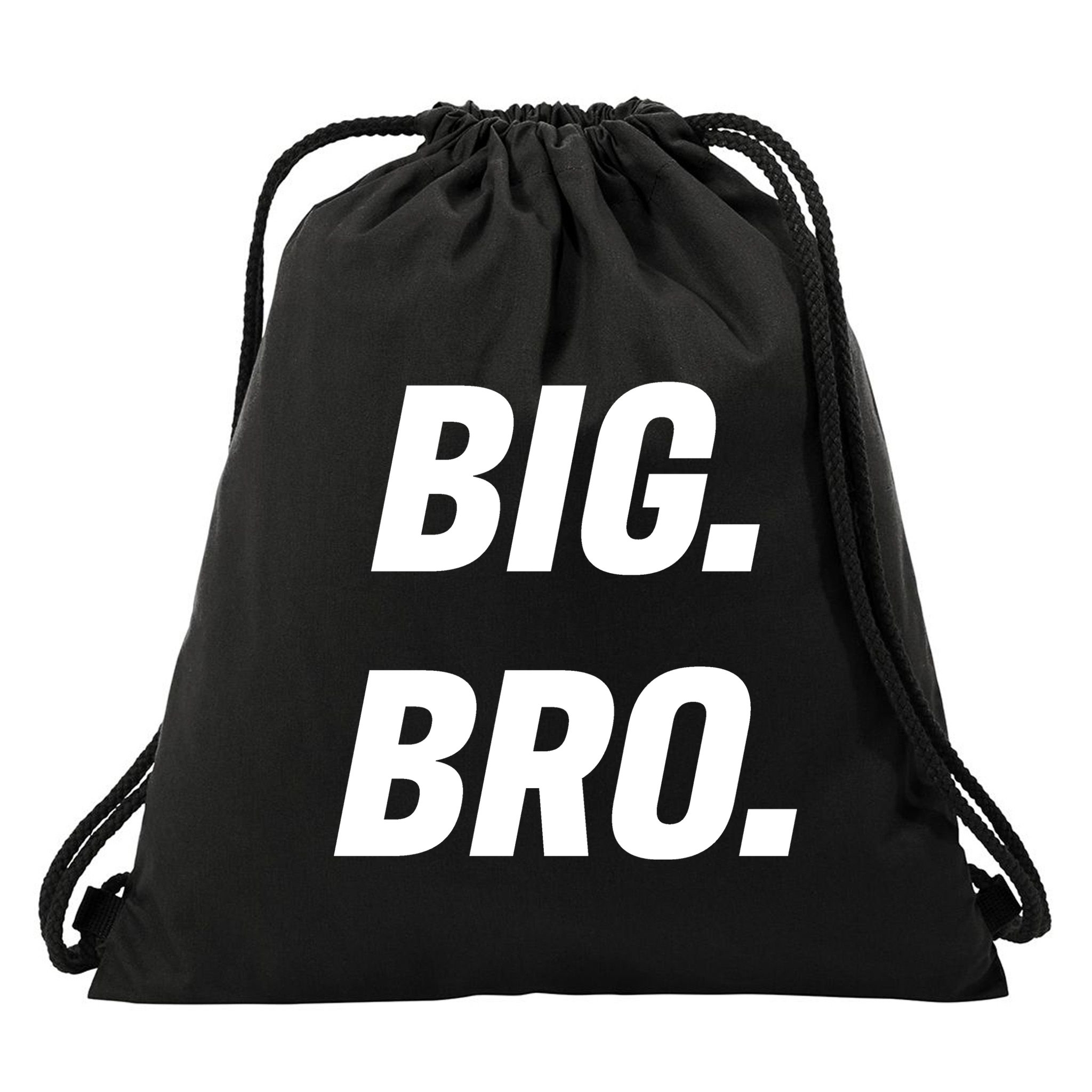 Big Brother Announcement Drawstring Bag