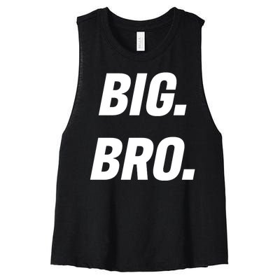 Big Brother Announcement Women's Racerback Cropped Tank