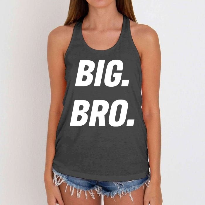 Big Brother Announcement Women's Knotted Racerback Tank