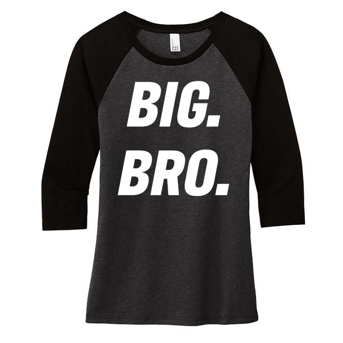 Big Brother Announcement Women's Tri-Blend 3/4-Sleeve Raglan Shirt