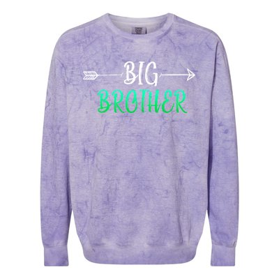 Big Brother Arrow Colorblast Crewneck Sweatshirt