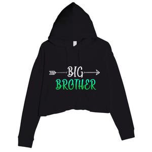 Big Brother Arrow Crop Fleece Hoodie