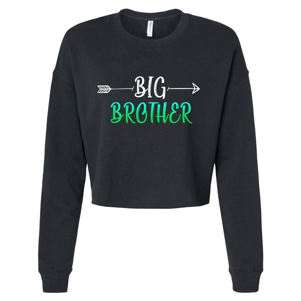 Big Brother Arrow Cropped Pullover Crew