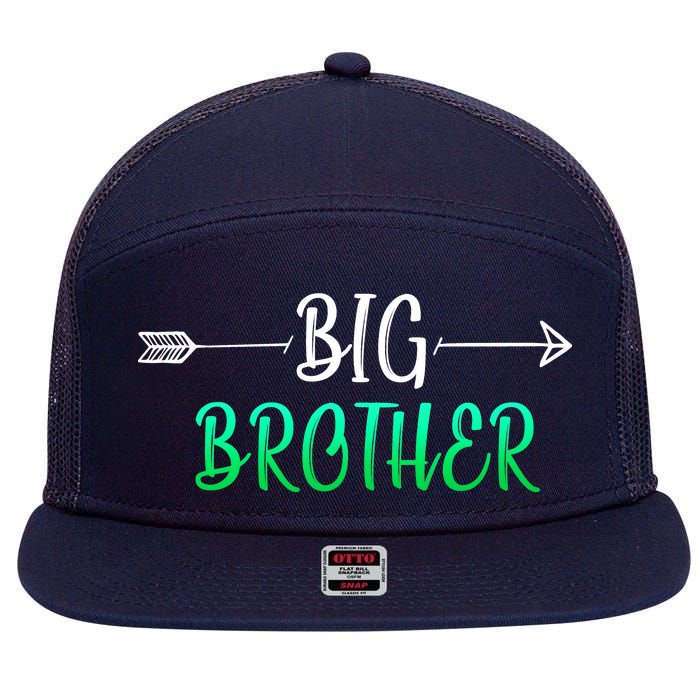 Big Brother Arrow 7 Panel Mesh Trucker Snapback Hat