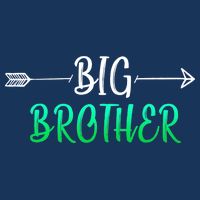 Big Brother Arrow Drawstring Bag