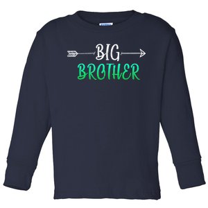 Big Brother Arrow Toddler Long Sleeve Shirt