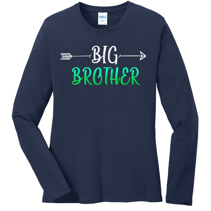 Big Brother Arrow Ladies Long Sleeve Shirt