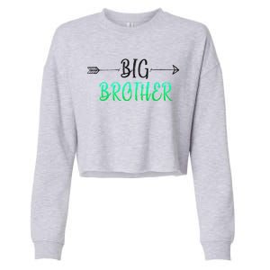 Big Brother Arrow Cropped Pullover Crew