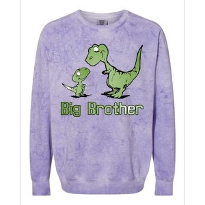 Big Brother Dinosaur Colorblast Crewneck Sweatshirt