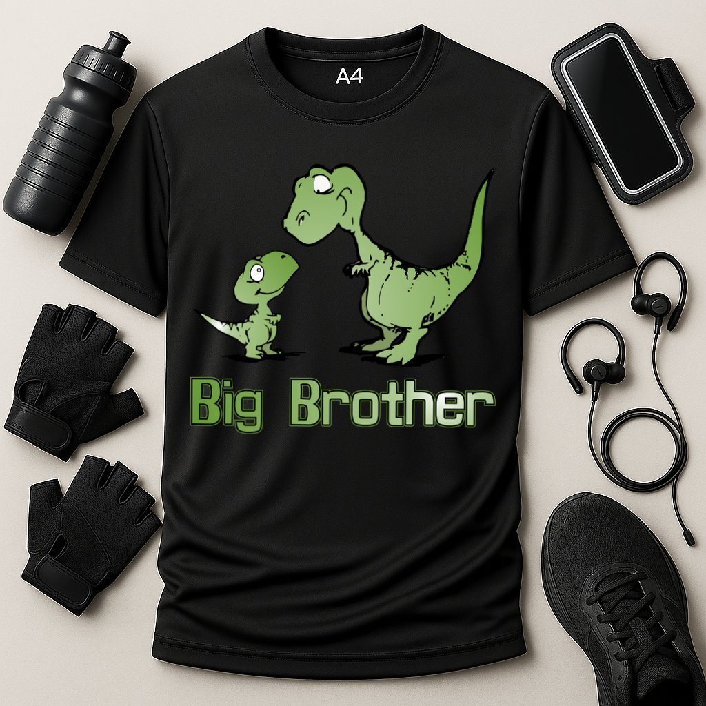 Big Brother Dinosaur Cooling Performance Crew T-Shirt