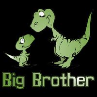 Big Brother Dinosaur Cooling Performance Crew T-Shirt