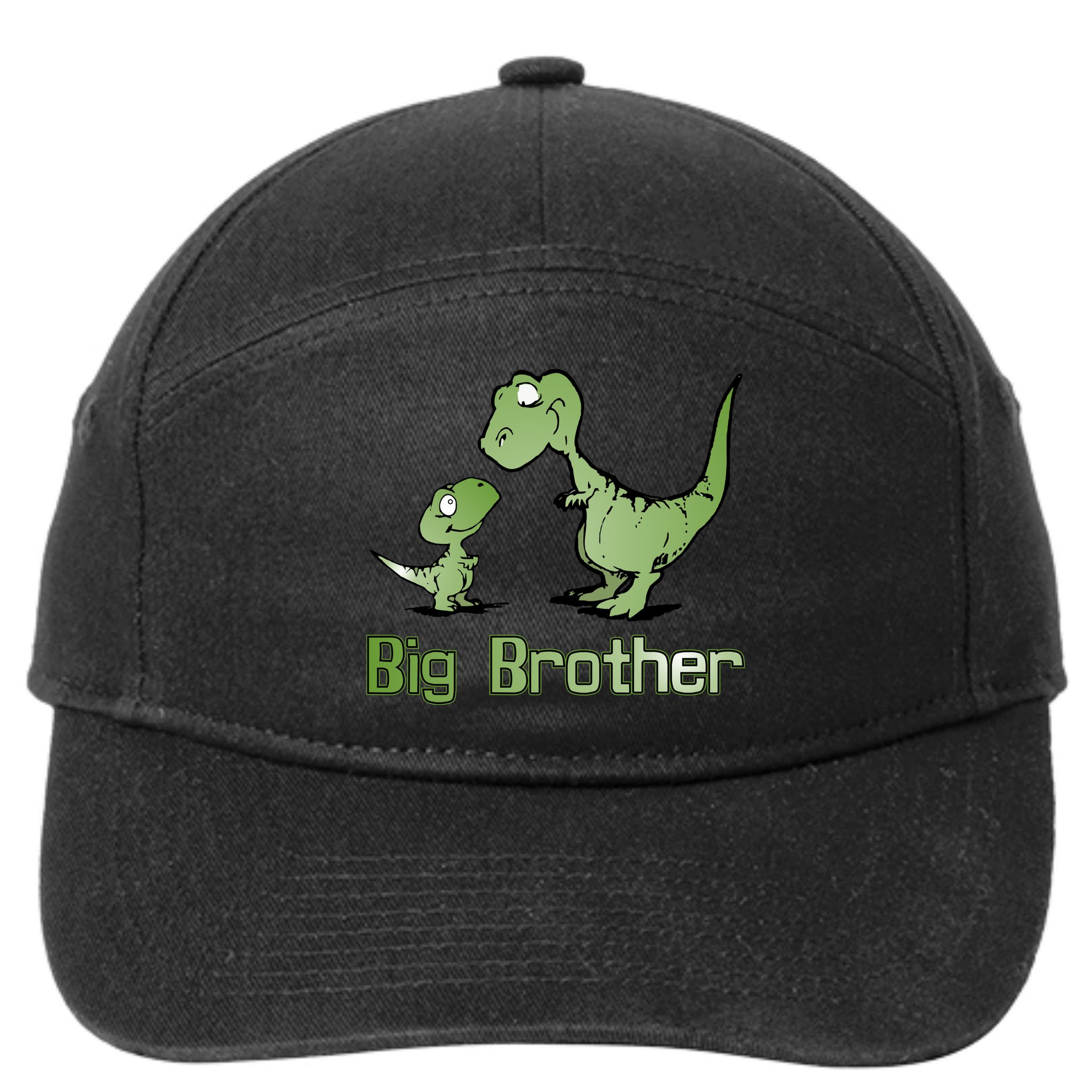 Big Brother Dinosaur 7-Panel Snapback Hat