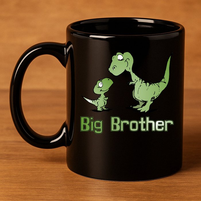 Big Brother Dinosaur 11oz C Handle Ceramic Mug