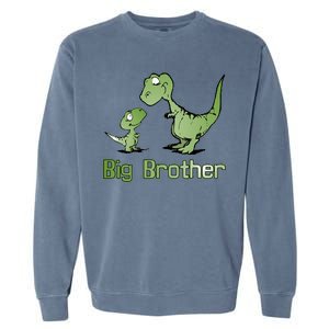 Big Brother Dinosaur Garment-Dyed Sweatshirt