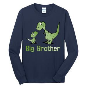 Big Brother Dinosaur Tall Long Sleeve T-Shirt