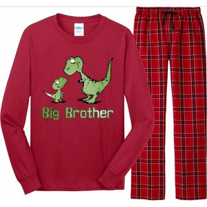 Big Brother Dinosaur Long Sleeve Pajama Set