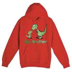 Big Brother Dinosaur Premium Pullover Hoodie