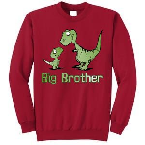 Big Brother Dinosaur Tall Sweatshirt