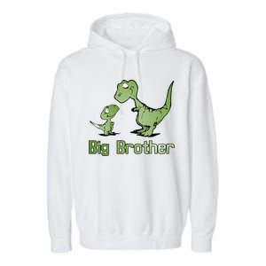 Big Brother Dinosaur Garment-Dyed Fleece Hoodie