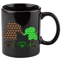 Big Brother Elephant Family 11oz C Handle Ceramic Mug