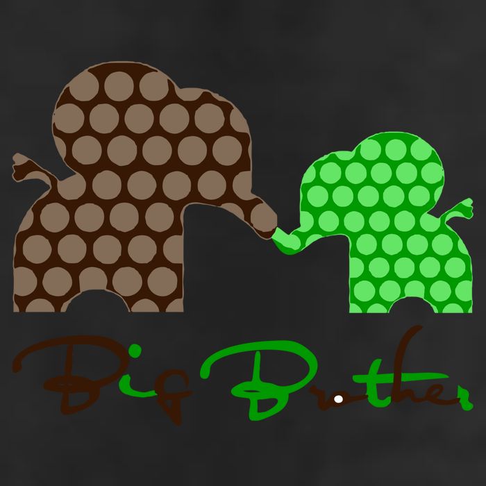 Big Brother Elephant Family Hat