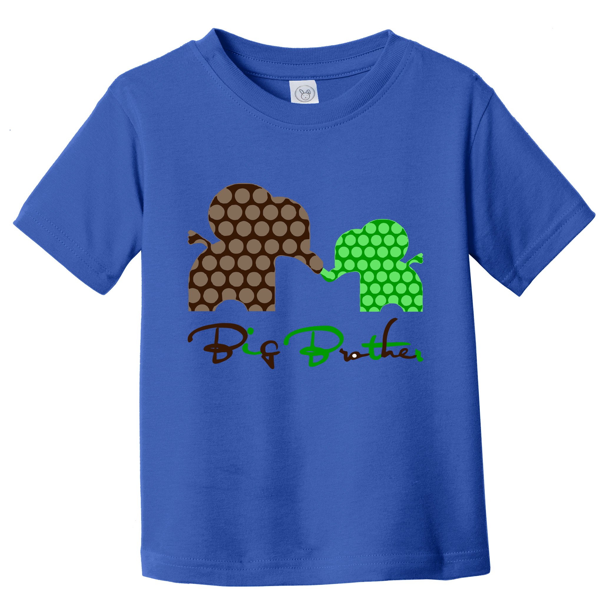 Big Brother Elephant Family Toddler T-Shirt