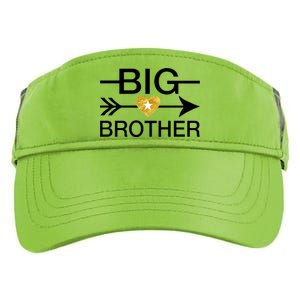 Big Brother Gold Heart Arrow Adult Drive Performance Visor