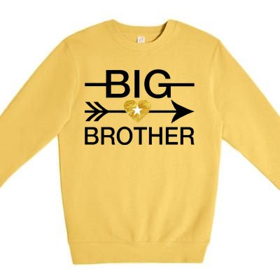 Big Brother Gold Heart Arrow Premium Crewneck Sweatshirt