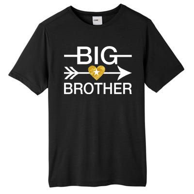 Big Brother Gold Heart Arrow Tall Fusion ChromaSoft Performance T-Shirt