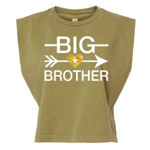 Big Brother Gold Heart Arrow Garment-Dyed Women's Muscle Tee