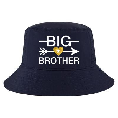 Big Brother Gold Heart Arrow Cool Comfort Performance Bucket Hat