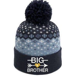 Big Brother Gold Heart Arrow The Baniff Cuffed Pom Beanie