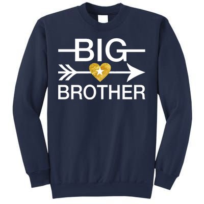 Big Brother Gold Heart Arrow Sweatshirt