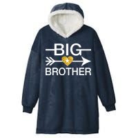 Big Brother Gold Heart Arrow Hooded Wearable Blanket