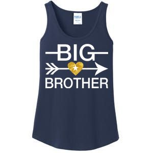 Big Brother Gold Heart Arrow Ladies Essential Tank