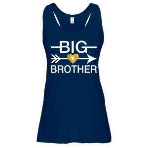 Big Brother Gold Heart Arrow Ladies Essential Flowy Tank