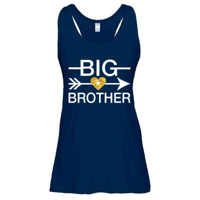 Big Brother Gold Heart Arrow Ladies Essential Flowy Tank