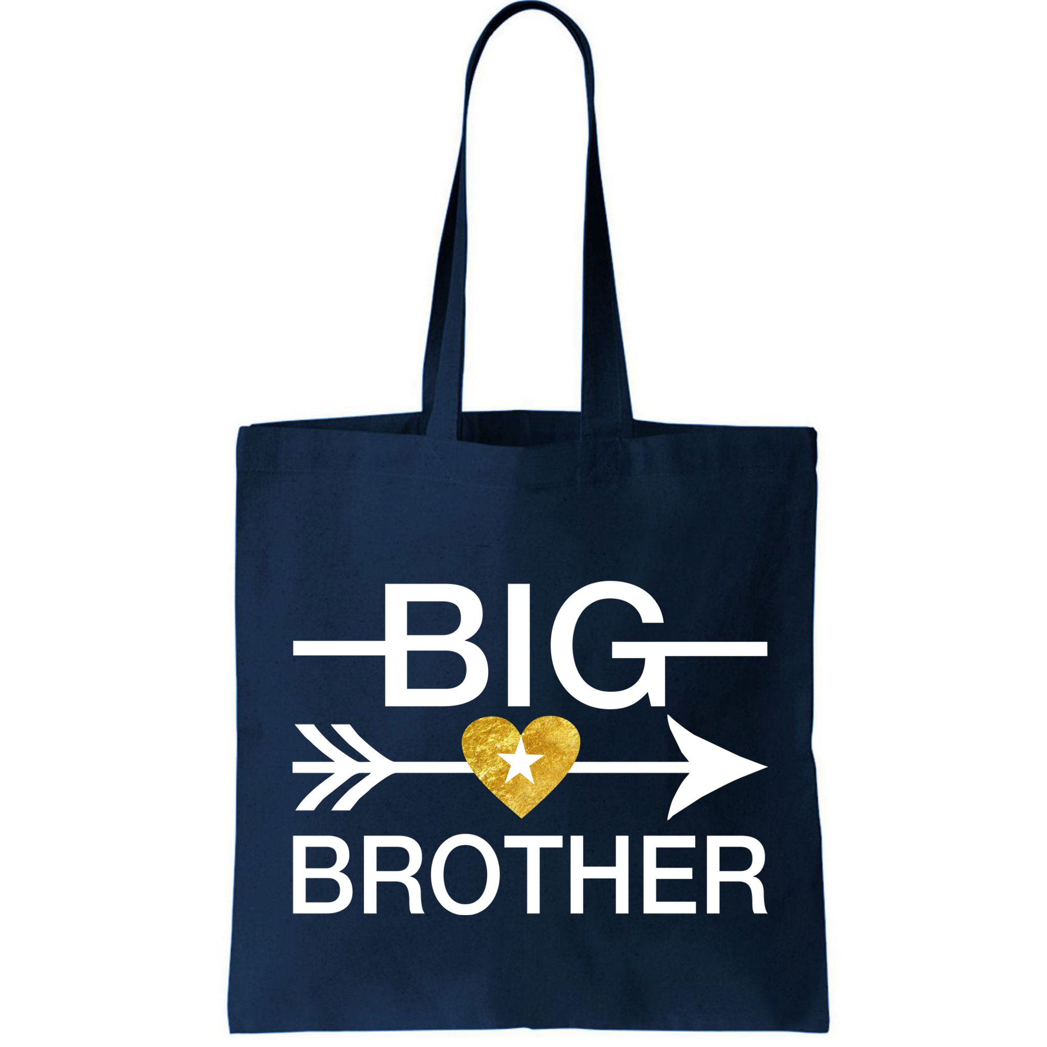 Big Brother Gold Heart Arrow Bag